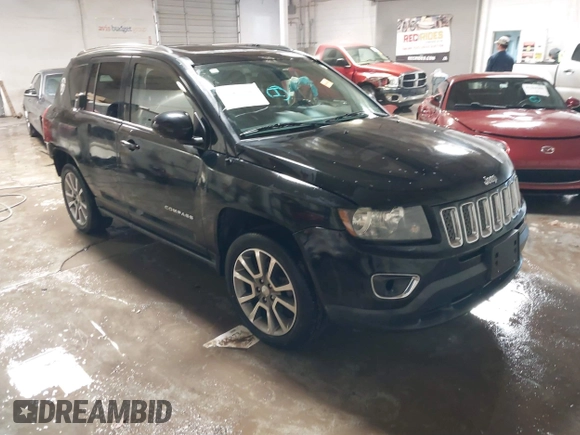 2016 Jeep Compass Latitude with VIN 1C4NJCEA5GD548777, listed as a IAAI auction lot 41263925 with 155,214 mi miles and . Bid and sale history available at DreamBid. Image 1.