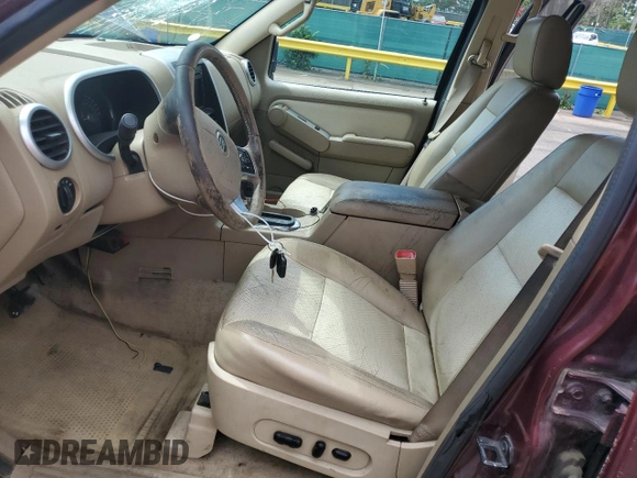 2007 Mercury Mountaineer Premier with VIN 4M2EU48867UJ07109, listed as a Copart auction lot 60896515 with 164,943 mi miles and Non repairable. Bid and sale history available at DreamBid. Image 7.