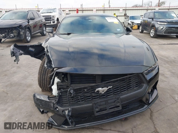 2024 Ford Mustang EcoBoost with VIN 1FA6P8TH8R5118535, listed as a IAAI auction lot 41489048 with 6,413 mi miles. Bid and sale history available at carsss.com. Image 13.