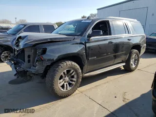 2019 Chevrolet Tahoe LT with VIN 1GNSCBKC1KR397243, listed as a Copart auction lot 83837134 with 202,949 mi miles and Salvage Title. Bid and sale history available at carsss.com. Image 1.