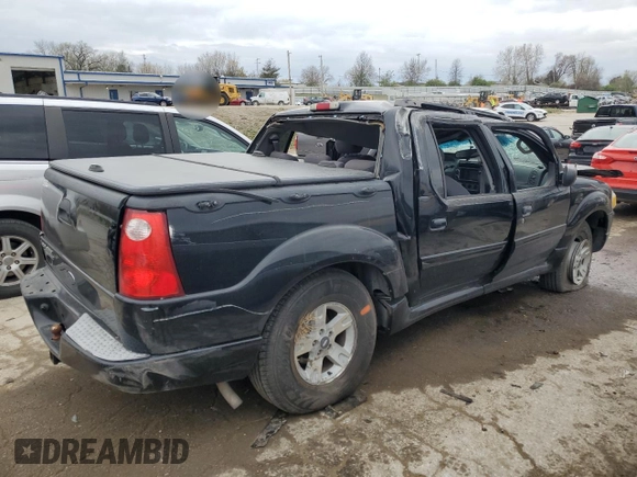 2005 Ford Explorer Sport Trac XLS with VIN 1FMZU77K75UB45740, listed as a Copart auction lot 48241124 with Not provided miles and Salvage title. Bid and sale history available at DreamBid. Image 3.
