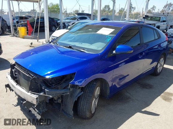 2019 Hyundai Ioniq Blue with VIN KMHC65LC7KU180387, listed as a IAAI auction lot 42510425 with 182,938 mi miles and . Bid and sale history available at DreamBid. Image 2.