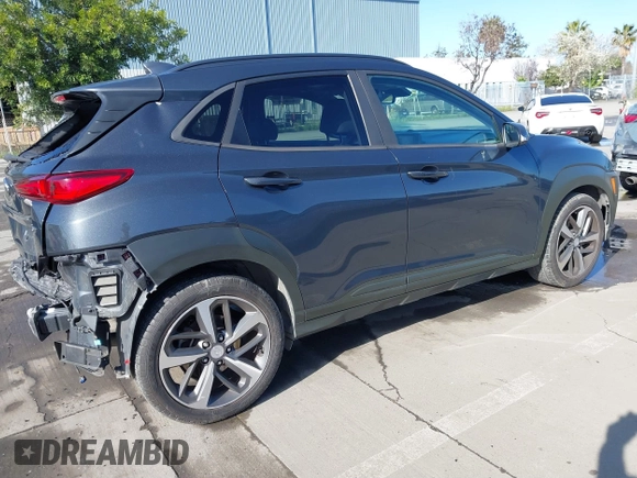 2018 Hyundai Kona Limited with VIN KM8K33A59JU085597, listed as a IAAI auction lot 41804485 with 142,172 mi miles. Bid and sale history available at carsss.com. Image 4.