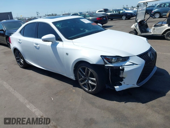 2019 Lexus IS 300 with VIN JTHBA1D2XK5088261, listed as a IAAI auction lot 42379854 with 84,187 mi miles and . Bid and sale history available at DreamBid. Image 1.