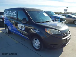 2017 Ram ProMaster City Cargo Van Tradesman with VIN ZFBERFAB1H6D45938, listed as a IAAI auction lot 41366120 with 109,484 mi miles. Bid and sale history available at carsss.com. Image 1.