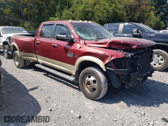 2015 Ram 3500 Longhorn with VIN 3C63RRKL1FG518256, listed as a Copart auction lot 69010274 with 179,788 mi miles and Salvage Title. Bid and sale history available at carsss.com. Image 4.