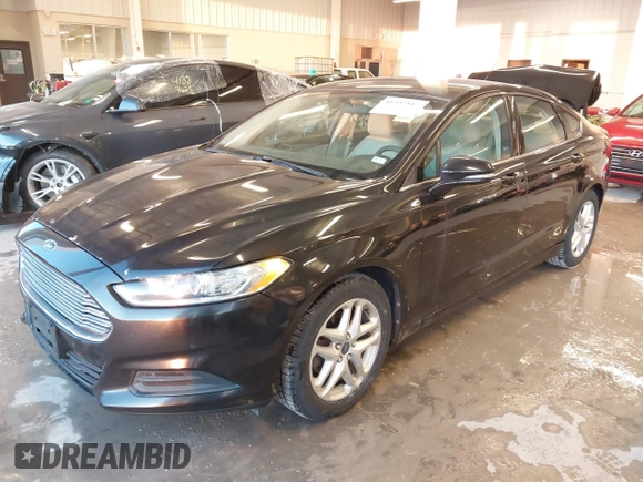 2013 Ford Fusion SE with VIN 3FA6P0HR7DR122844, listed as a IAAI auction lot 41357817 with 122,776 mi miles. Bid and sale history available at carsss.com. Image 2.