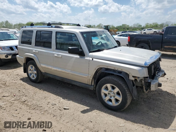 2007 Jeep Commander Limited с VIN 1J8HG58P17C672566, выставлен на аукционе Copart как лот 56271385 с пробегом 155 854 миль миль и Чистый • Clean title. История ставок и продаж доступна на DreamBid. Изображение 4.