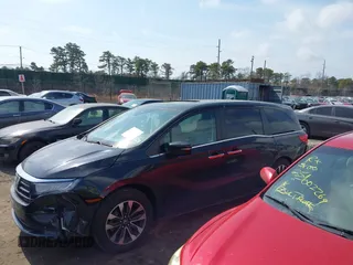 2023 Honda Odyssey EX-L with VIN 5FNRL6H67PB029548, listed as a IAAI auction lot 41699039 with 47,147 mi miles. Bid and sale history available at carsss.com. Image 14.