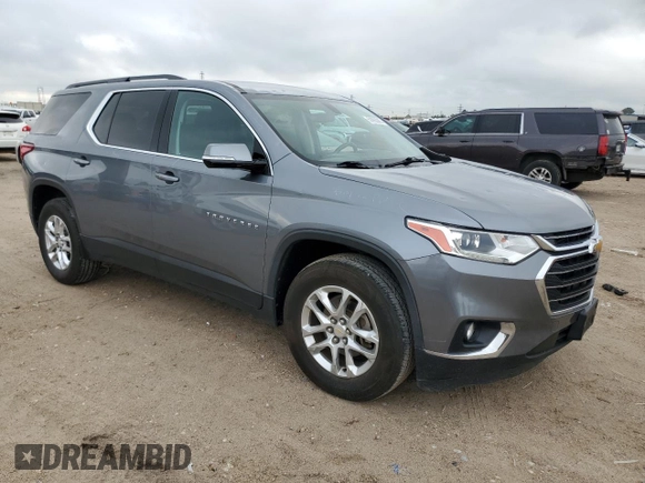 2019 Chevrolet Traverse LT Cloth с VIN 1GNERGKW9KJ180072, выставлен на аукционе Copart как лот 50992265 с пробегом 87 840 миль миль и Чистый • Clean title. История ставок и продаж доступна на DreamBid. Изображение 4.