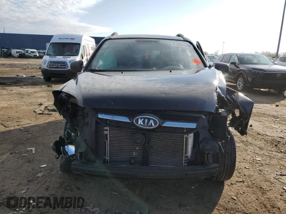 2010 Kia Sportage LX with VIN KNDKG3A43A7726547, listed as a Copart auction lot 51558525 with 72,842 mi miles and Salvage Title. Bid and sale history available at carsss.com. Image 5.