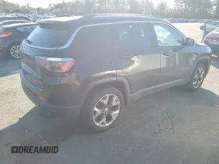 2018 Jeep Compass Limited with VIN 3C4NJDCB0JT245828, listed as a Copart auction lot 43236845 with 66,330 mi miles and Salvage Title. Bid and sale history available at DreamBid. Image 3.