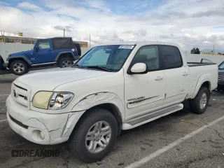 2006 Toyota Tundra Limited with VIN 5TBET38136S503757, listed as a Copart auction lot 89120225 with Not provided miles and Salvage title. Bid and sale history available at DreamBid. Image 1.