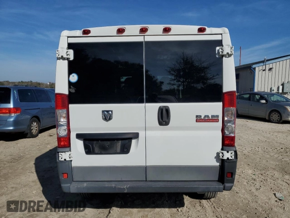 2016 Ram ProMaster Cargo with VIN 3C6TRVAG8GE115157, listed as a Copart auction lot 42030855 with 117,499 mi miles and Salvage Title. Bid and sale history available at DreamBid. Image 6.