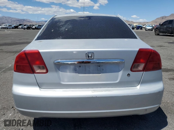 2001 Honda Civic LX z VIN 2HGES16521H519977, wystawiony jako Copart lot #55177585 z przebiegiem 152 993 mil mil oraz Czysty tytuł • Clean title. Historia ofert i sprzedaży dostępna na DreamBid. Obrazek 6.