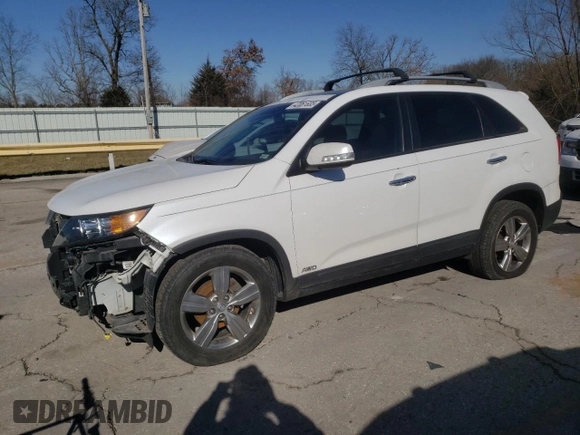 2012 Kia Sorento EX z VIN 5XYKUDA23CG291368, wystawiony jako Copart lot #42061635 z przebiegiem 134 472 mil mil oraz Szkoda całkowita • Salvage title. Historia ofert i sprzedaży dostępna na DreamBid. Obrazek 1.
