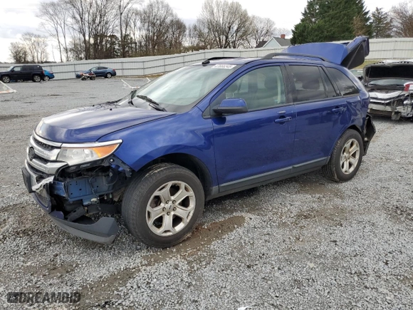 2013 Ford Edge SEL with VIN 2FMDK3JC3DBC61211, listed as a Copart auction lot 47666245 with 275,066 mi miles and Salvage Title. Bid and sale history available at carsss.com. Image 1.