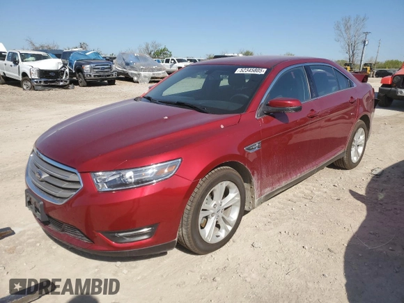 2018 Ford Taurus SEL with VIN 1FAHP2E83JG123458, listed as a Copart auction lot 52345805 with 67,248 mi miles and Salvage Title. Bid and sale history available at carsss.com. Image 1.