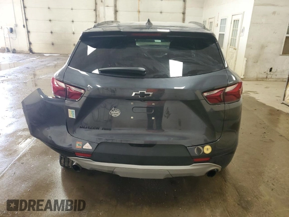 2022 Chevrolet Blazer LT with VIN 3GNKBHR48NS175496, listed as a Copart auction lot 60291895 with 51,936 mi miles and Non repairable. Bid and sale history available at DreamBid. Image 6.