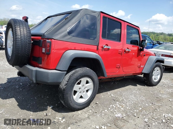 2008 Jeep Wrangler Unlimited X с VIN 1J4GA39138L611878, выставлен на аукционе Copart как лот 54682225 с пробегом 113 214 миль миль и Списание • Salvage title. История ставок и продаж доступна на DreamBid. Изображение 3.