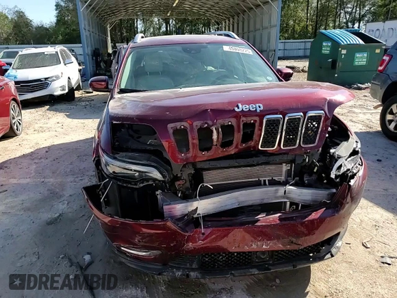 2020 Jeep Cherokee Limited with VIN 1C4PJLDB4LD606326, listed as a Copart auction lot 48858225 with 20,898 mi miles and Salvage Title. Bid and sale history available at carsss.com. Image 15.