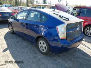 2011 Toyota Prius I with VIN JTDKN3DU9B5325258, listed as a IAAI auction lot 42035913 with 215,429 mi miles. Bid and sale history available at carsss.com. Image 3.