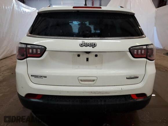 2020 Jeep Compass Altitude with VIN 3C4NJCBB6LT230037, listed as a Copart auction lot 88099275 with 64,606 mi miles and Clean Title. Bid and sale history available at carsss.com. Image 6.