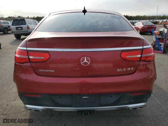 2017 Mercedes-Benz GLE with VIN 4JGED6EB1HA069241, listed as a Copart auction lot 48852075 with 26,268 mi miles and Clean Title. Bid and sale history available at carsss.com. Image 6.