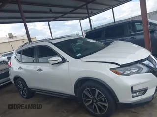 2017 Nissan Rogue SL with VIN JN8AT2MT7HW143035, listed as a IAAI auction lot 41771987 with 77,696 mi miles and . Bid and sale history available at DreamBid. Image 13.