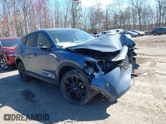 2024 Mazda CX-5 2.5 S Preferred Package with VIN JM3KFBCLXR0521045, listed as a IAAI auction lot 41830914 with 13,043 mi miles. Bid and sale history available at carsss.com. Image 1.