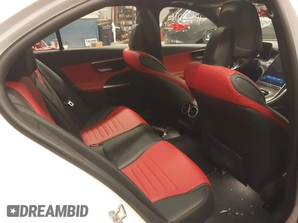 2023 Mercedes-Benz C 43 AMG with VIN W1KAF8HB9PR089554, listed as a IAAI auction lot 41587016 with 14,351 mi miles and . Bid and sale history available at DreamBid. Image 8.