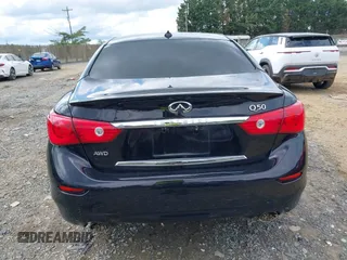 2015 Infiniti Q50 z VIN JN1BV7AR2FM421111, wystawiony jako IAAI lot #42209282 z przebiegiem 128 481 mil mil oraz . Historia ofert i sprzedaży dostępna na DreamBid. Obrazek 15.