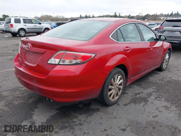 2012 Mazda 6 i Touring with VIN 1YVHZ8DH4C5M39825, listed as a IAAI auction lot 41597958 with 114,247 mi miles and . Bid and sale history available at DreamBid. Image 4.