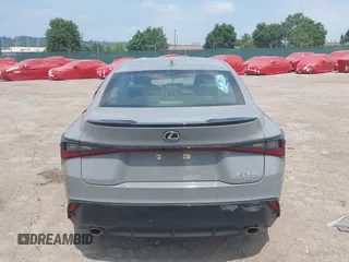 2024 Lexus IS 350 F Sport with VIN JTHGZ1E28R5033508, listed as a IAAI auction lot 42606657 with 15,382 mi miles and . Bid and sale history available at DreamBid. Image 15.