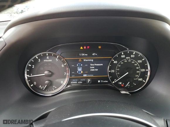 2022 Infiniti QX80 PREMIUM SELECT with VIN JN8AZ2AE4N9292372, listed as a Copart auction lot 49708444 with 35,900 mi miles and Salvage Title. Bid and sale history available at carsss.com. Image 9.