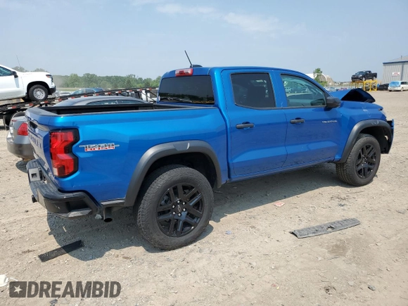 2023 Chevrolet Colorado 4WD Trail Boss z VIN 1GCPTEEK1P1126305, wystawiony jako Copart lot #53565985 z przebiegiem 12 254 mil mil oraz Szkoda całkowita • Salvage title. Historia ofert i sprzedaży dostępna na DreamBid. Obrazek 3.