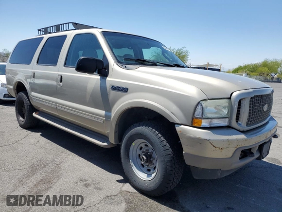 2004 Ford Excursion Limited z VIN 1FMNU43S94EB57481, wystawiony jako Copart lot #54445455 z przebiegiem 284 737 mil mil oraz Czysty tytuł • Clean title. Historia ofert i sprzedaży dostępna na DreamBid. Obrazek 4.