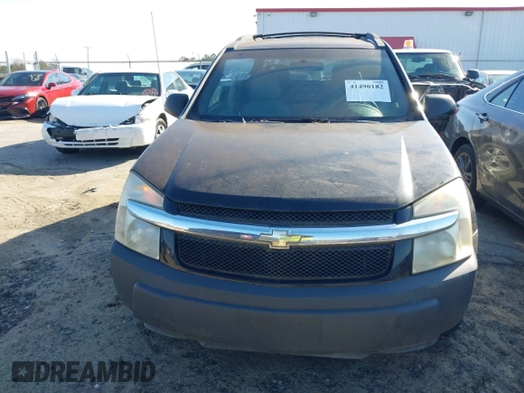 2005 Chevrolet Equinox LS with VIN 2CNDL23F556020503, listed as a IAAI auction lot 41490182 with 1 mi miles. Bid and sale history available at carsss.com. Image 6.
