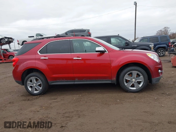 2015 Chevrolet Equinox LT with VIN 2GNALCEK6F6250020, listed as a IAAI auction lot 41853161 with 124,912 mi miles. Bid and sale history available at carsss.com. Image 13.