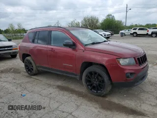 2012 Jeep Compass Latitude with VIN 1C4NJCEB8CD706452, listed as a Copart auction lot 55696805 with 195,159 mi miles and Clean Title. Bid and sale history available at carsss.com. Image 4.