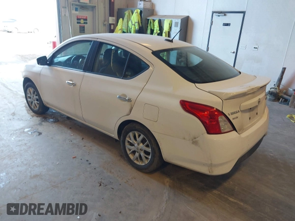 2018 Nissan Versa SV with VIN 3N1CN7AP0JL857140, listed as a IAAI auction lot 41886582 with 155,227 mi miles. Bid and sale history available at carsss.com. Image 3.
