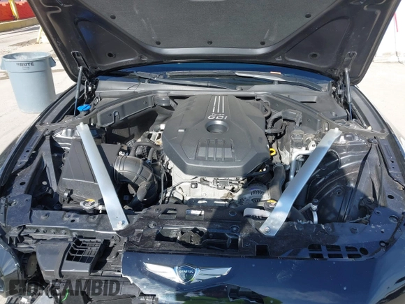 2023 Genesis G70 2.0T z VIN KMTG34TA1PU122551, wystawiony jako IAAI lot #41474272 z przebiegiem 38 964 mil mil oraz . Historia ofert i sprzedaży dostępna na DreamBid. Obrazek 10.