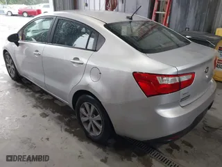 2014 Kia Rio EX with VIN KNADN4A35E6396673, listed as a IAAI auction lot 41964655 with 159,644 mi miles. Bid and sale history available at carsss.com. Image 3.