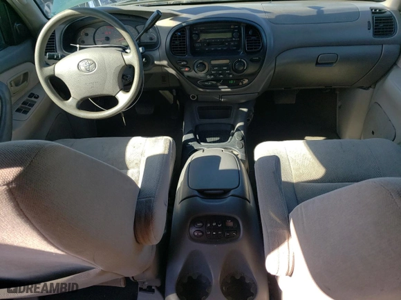 2004 Toyota Sequoia SR5 with VIN 5TDZT34A24S220925, listed as a Copart auction lot 43048845 with 258,299 mi miles and Salvage Title. Bid and sale history available at carsss.com. Image 8.