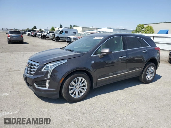 2018 Cadillac XT5 FWD with VIN 1GYKNARS5JZ155879, listed as a Copart auction lot 59568525 with 88,376 mi miles and Salvage title. Bid and sale history available at DreamBid. Image 1.