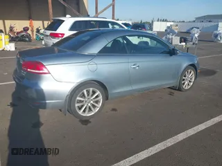 2012 Volkswagen Eos Komfort with VIN WVWBW7AH1CV022066, listed as a IAAI auction lot 41950391 with 98,877 mi miles and . Bid and sale history available at DreamBid. Image 4.
