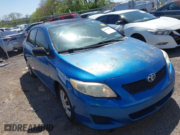 2009 Toyota Corolla with VIN 1NXBU40EX9Z065519, listed as a IAAI auction lot 42057981 with 201,480 mi miles. Bid and sale history available at carsss.com. Image 1.