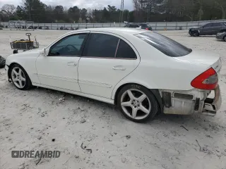 2009 Mercedes-Benz E-Class Luxury 3.5L with VIN WDBUF56X39B362163, listed as a Copart auction lot 47314845 with 105,375 mi miles and Salvage Title. Bid and sale history available at carsss.com. Image 2.