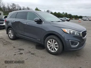 2017 Kia Sorento LX with VIN 5XYPGDA50HG291567, listed as a Copart auction lot 62757315 with 87,200 mi miles and Clean title. Bid and sale history available at DreamBid. Image 4.