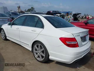 2014 Mercedes-Benz C 250 Sport with VIN WDDGF4HB5EG245388, listed as a IAAI auction lot 42407602 with 96,415 mi miles and . Bid and sale history available at DreamBid. Image 3.